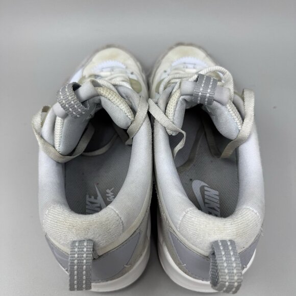 Nike Air Max 90 Futura Womens Size 8 White Gray Athletic Shoes Sneakers - Picture 7 of 9